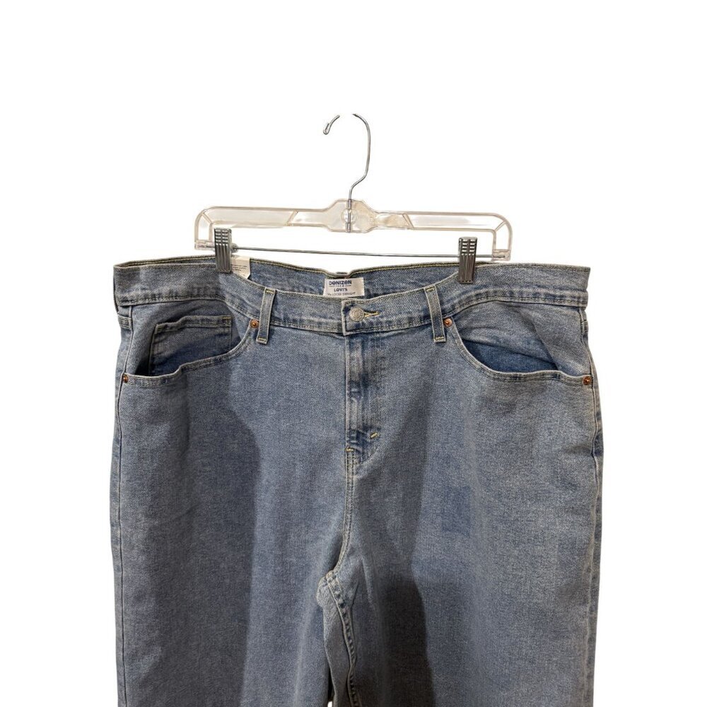 Denizen From Levis Womens Loose Straight Light Wash Jeans Size 22 NWT - Picture 2 of 5